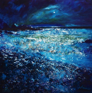 A Hebridean Moon Islay 24x24 A Hebridean Moon Islay 24x24